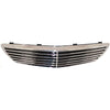 2003-2005 Mercedes E320 Grille Chrome/Black With Avantgarde Without Sensor (11 Moulding)