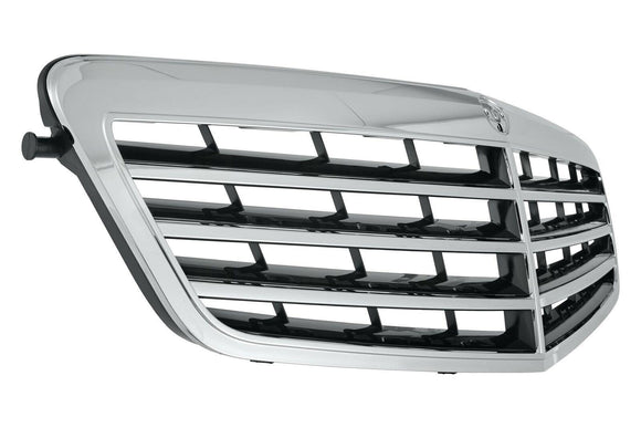 2010-2013 Mercedes E350 Grille Chrome With 7 Mldg/Front
