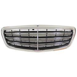 Calandre Mercedes S450 2018-2019 Chrome/Noir Sans caméra/régulateur de vitesse adaptatif/vision nocturne Berline, MB1200207