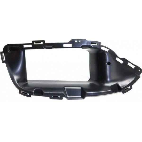 Grille Lower Bracket Front Driver Side Mercedes C63 2015-2018 Texture Black C63 , MB1208100