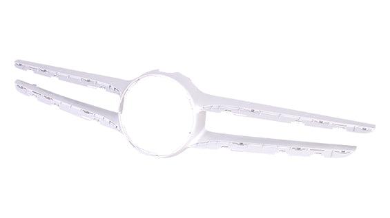 2015-2016 Mercedes C300 Grille Moulding With Camera Hole/Moulding Hole Silver Gray