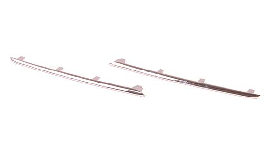 2014-2015 Mercedes E550 Grille Moulding Upper All Chrome Driver Side