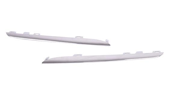 Moulure de calandre supérieure côté conducteur Mercedes C300 2015-2016, entièrement chromée, MB1212103