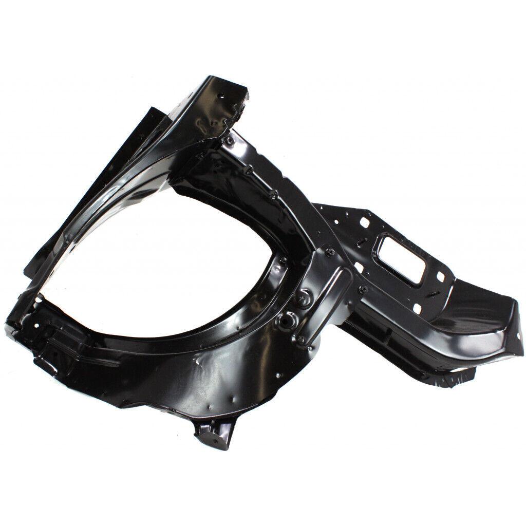 Panneau de fixation de phare avant côté passager Mercedes GL320 2007-2009 en acier (sauf GL350/450/550), MB1221101