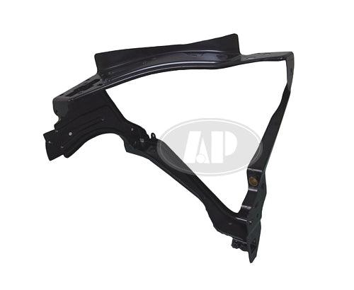 Panneau de fixation de phare avant côté conducteur Mercedes GLK350 2010-2015 en acier, MB1221112