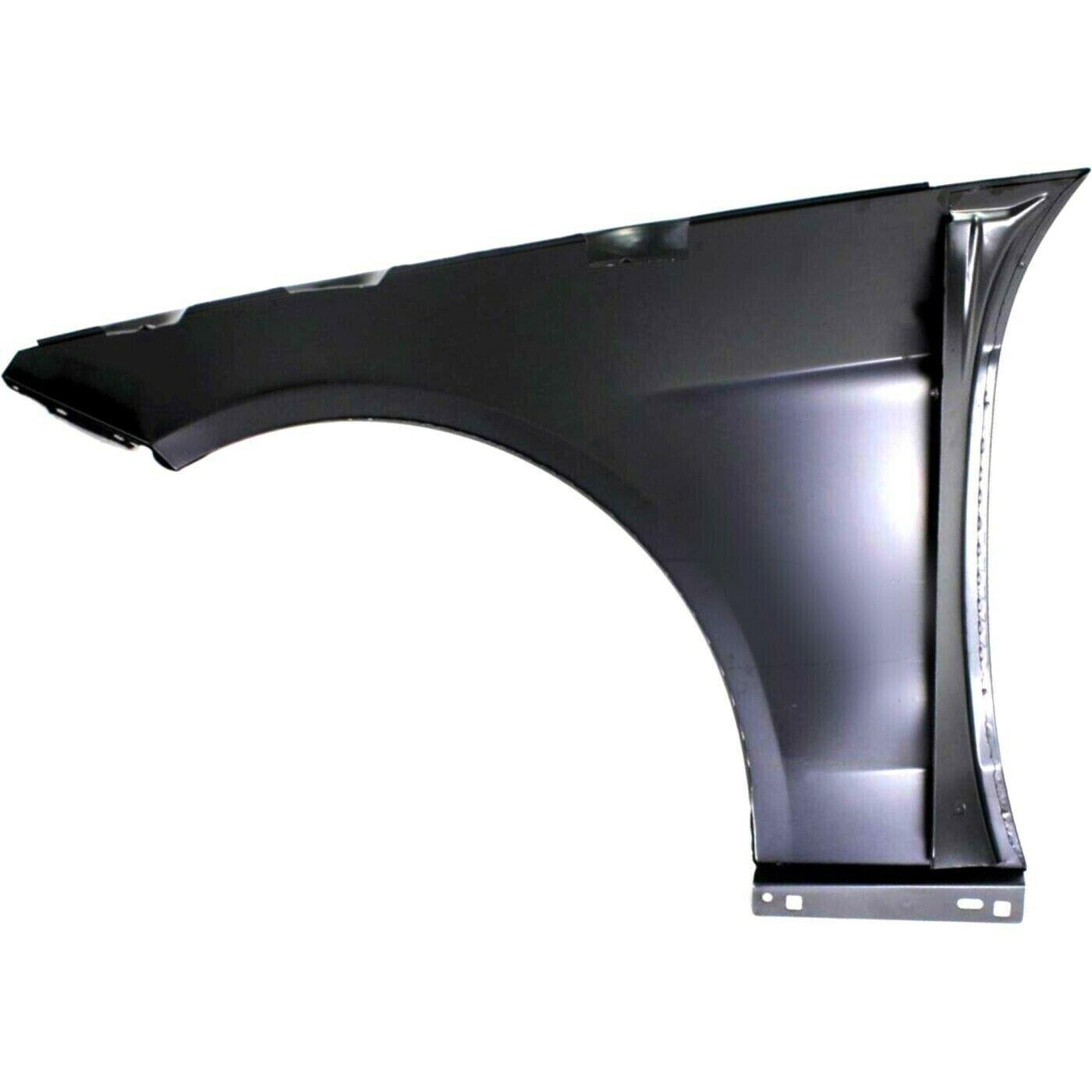 Aile avant droite (côté passager) pour Mercedes E550 2010-2016 (sans emplacement pour feu de position latéral), en aluminium, pour berline, référence MB1241134C