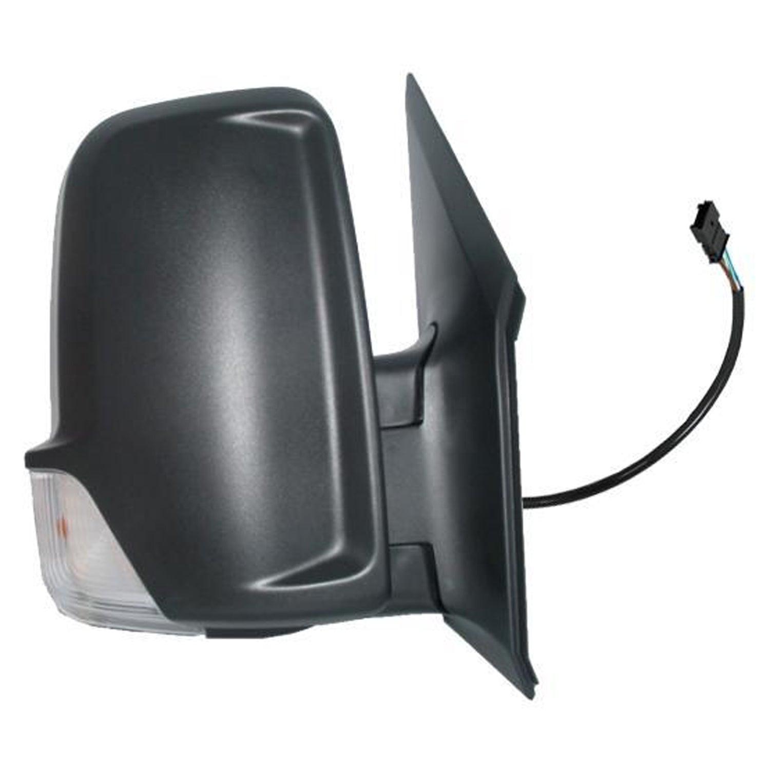 Rétroviseur extérieur côté passager Mercedes Sprinter 3500 2010-2017, électrique et chauffant, avec clignotant, MB1321114