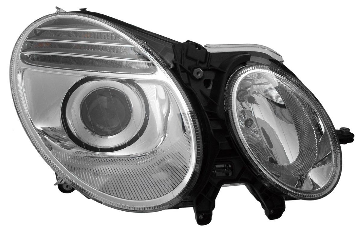 Phare avant gauche (côté conducteur) Mercedes E350 2006-2009 Halogène haute qualité, MB2500100