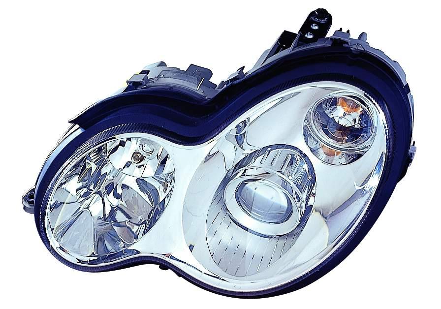 Phare avant gauche (côté conducteur) pour Mercedes C350 2006-2007, type bi-xénon, berline/break (sans ampoule ni module, sauf C55), haute qualité, MB2502121