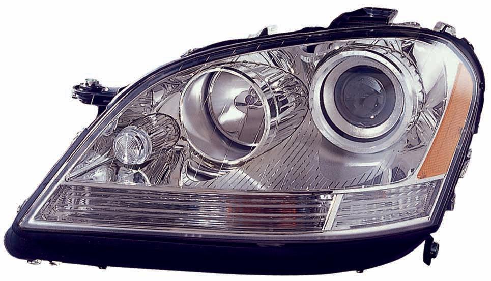 Phare avant gauche (côté conducteur) Mercedes ML350 2006-2007 Haute Qualité, MB2502146