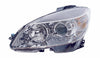 2010-2011 Mercedes C250 Head Lamp Driver Side With Chrome Ring From 09/02/2007 High Quality