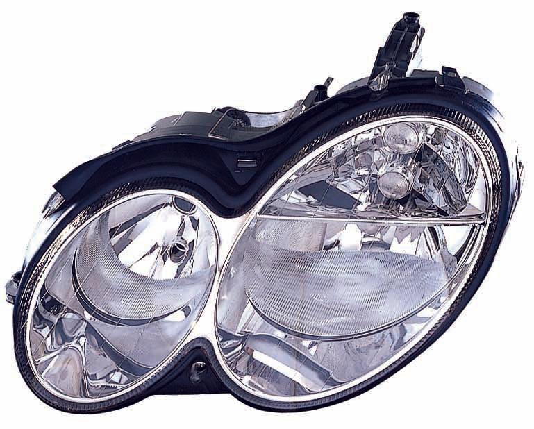 Phare avant gauche (côté conducteur) pour Mercedes C55 AMG 2005-2006, halogène, haute qualité, référence MB2502173