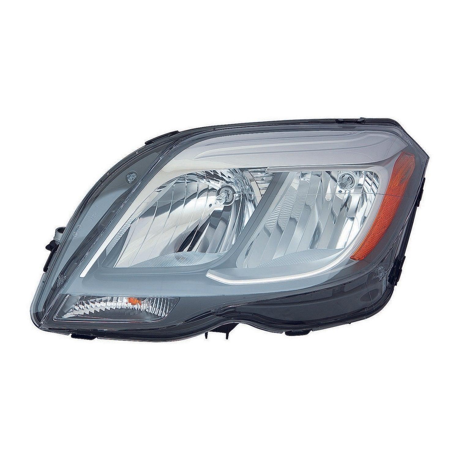 Phare avant gauche (côté conducteur) Mercedes GLK250 2013-2015, halogène haute qualité, MB2502203