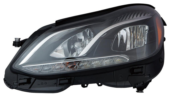 2014-2016 Mercedes E350 Head Lamp Driver Side Halogen Without Cornering Lamp And Nvs Sedan/Wgn High Quality