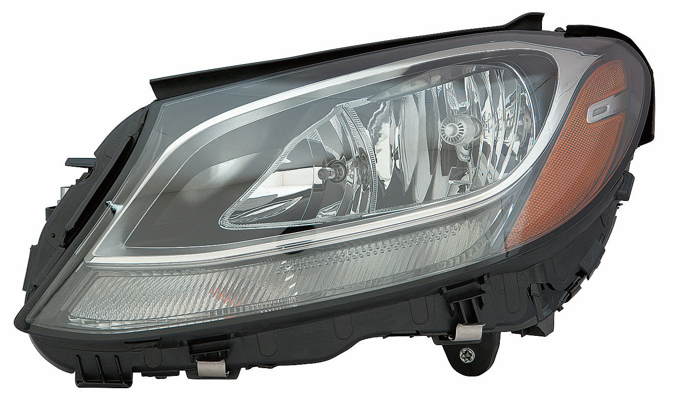 Phare avant gauche (côté conducteur) pour Mercedes C300 Berline 2017-2021, halogène, référence MB2502220C - Hunt Parts
