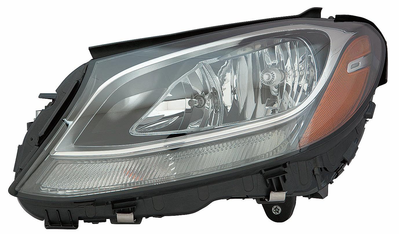 Phare avant halogène côté conducteur pour Mercedes C300 Berline (2017-2021), référence MB2502220