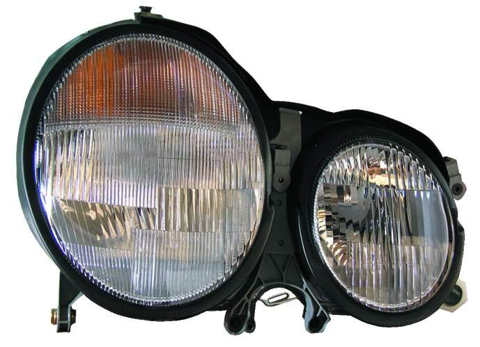 Phare avant côté passager Mercedes E430 Berline 2000-2002, halogène haute qualité, MB2503105