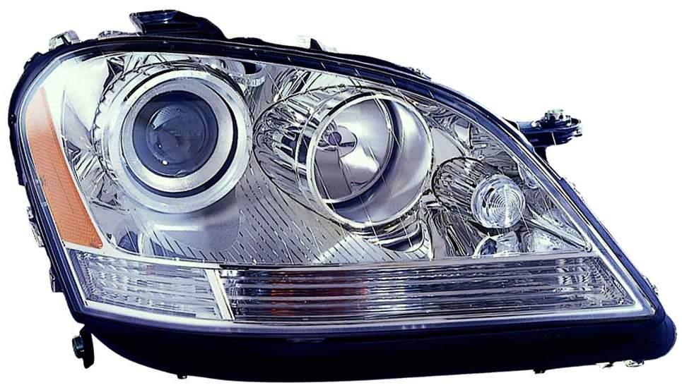 Phare avant côté passager Mercedes ML350 2006-2007 Haute qualité, MB2503146