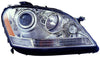 Head Lamp Passenger Side Mercedes Ml350 2006-2007 Capa
