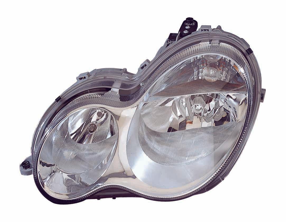 Phare avant côté passager Mercedes C320 2005 Halogène haute qualité, MB2503148