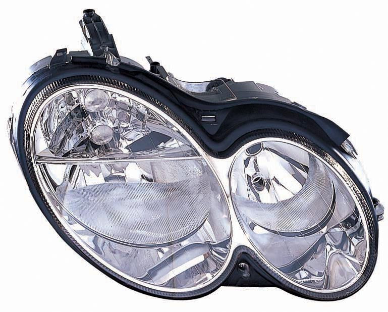 Phare avant côté passager, halogène, pour Mercedes C55 AMG 2005-2006 et modèles CLK, référence MB2503173C - Hunt Parts