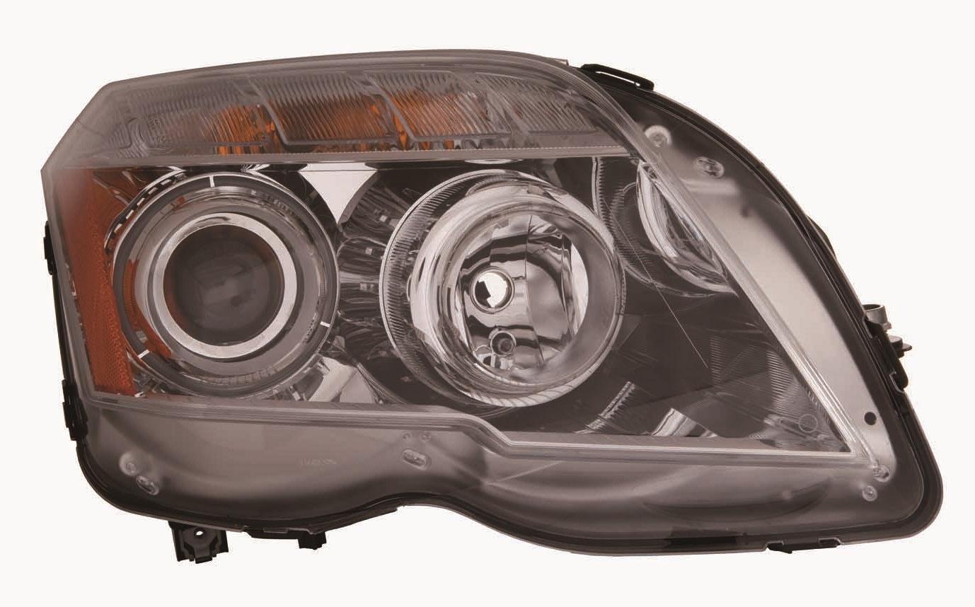 Phare avant côté passager Mercedes GLK350 2010-2012 Halogène haute qualité, MB2503188