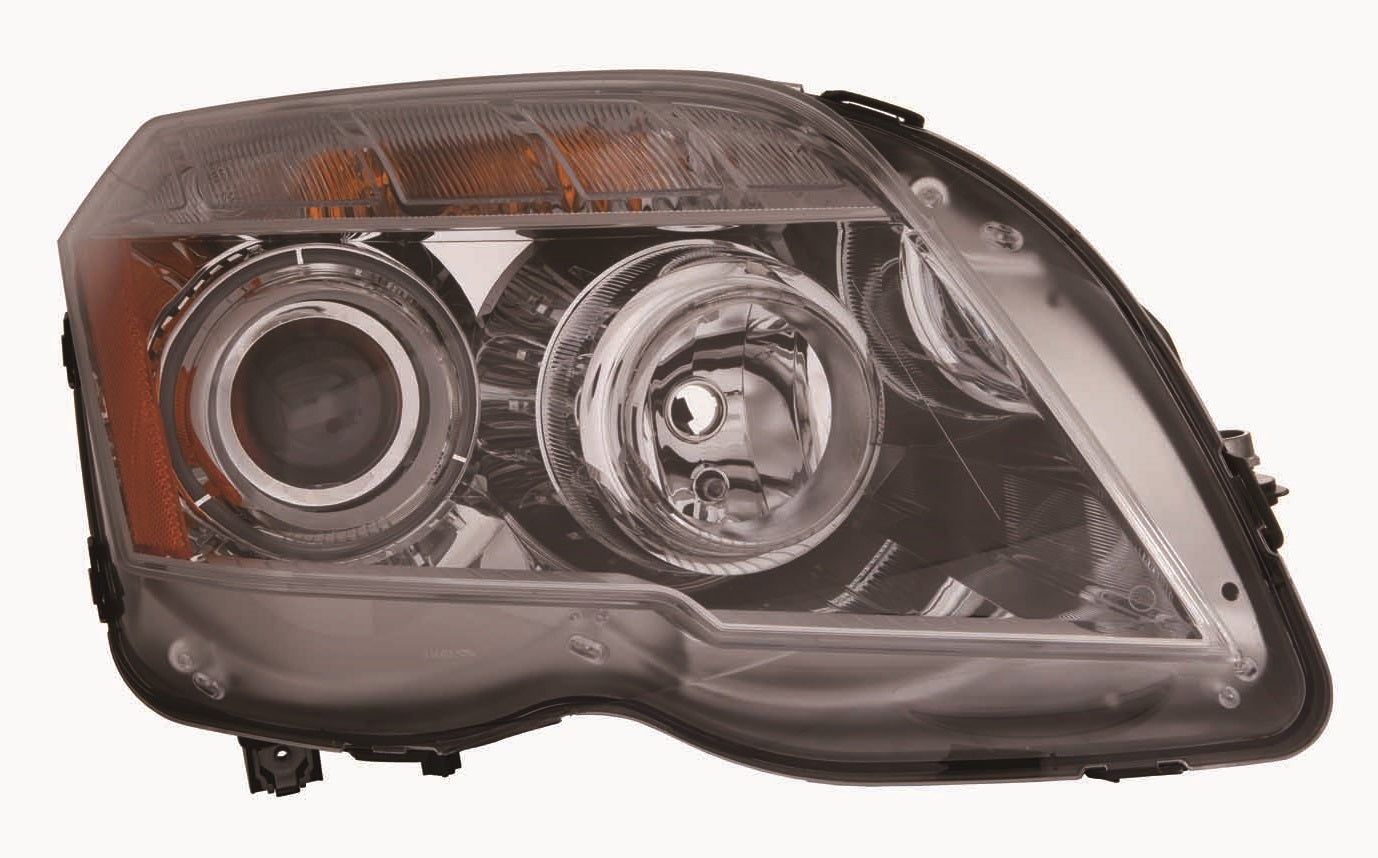 Phare avant côté passager Mercedes GLK350 2010-2012, halogène, référence MB2503188C - Hunt Parts