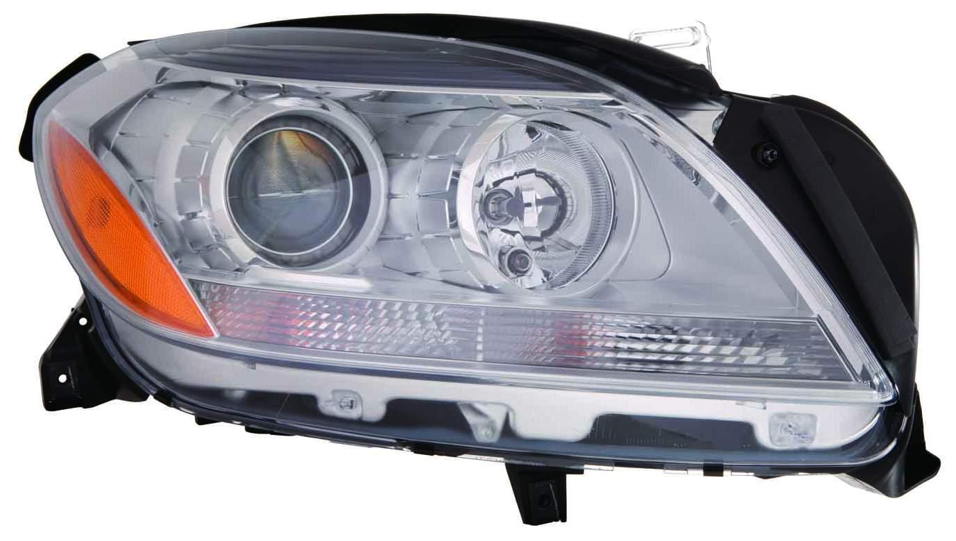 Phare avant côté passager Mercedes ML350 Bluetec 2012-2015 Halogène haute qualité, MB2503192