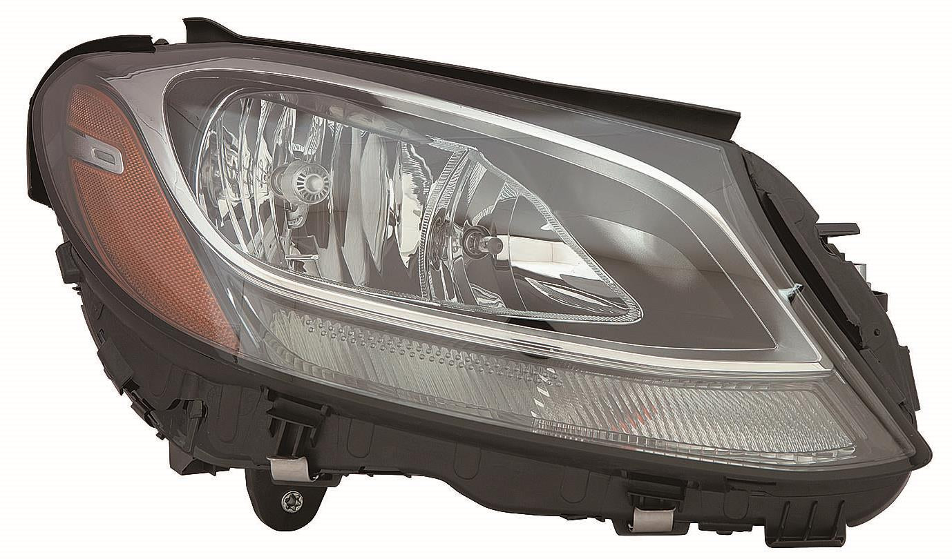 Phare avant côté passager Mercedes C300 Berline 2017-2021 Halogène Capa, MB2503220C - Hunt Parts