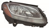 Head Lamp Passenger Side Mercedes C300 Sedan 2017-2021 Halogen Sedan Capa , Mb2503220C