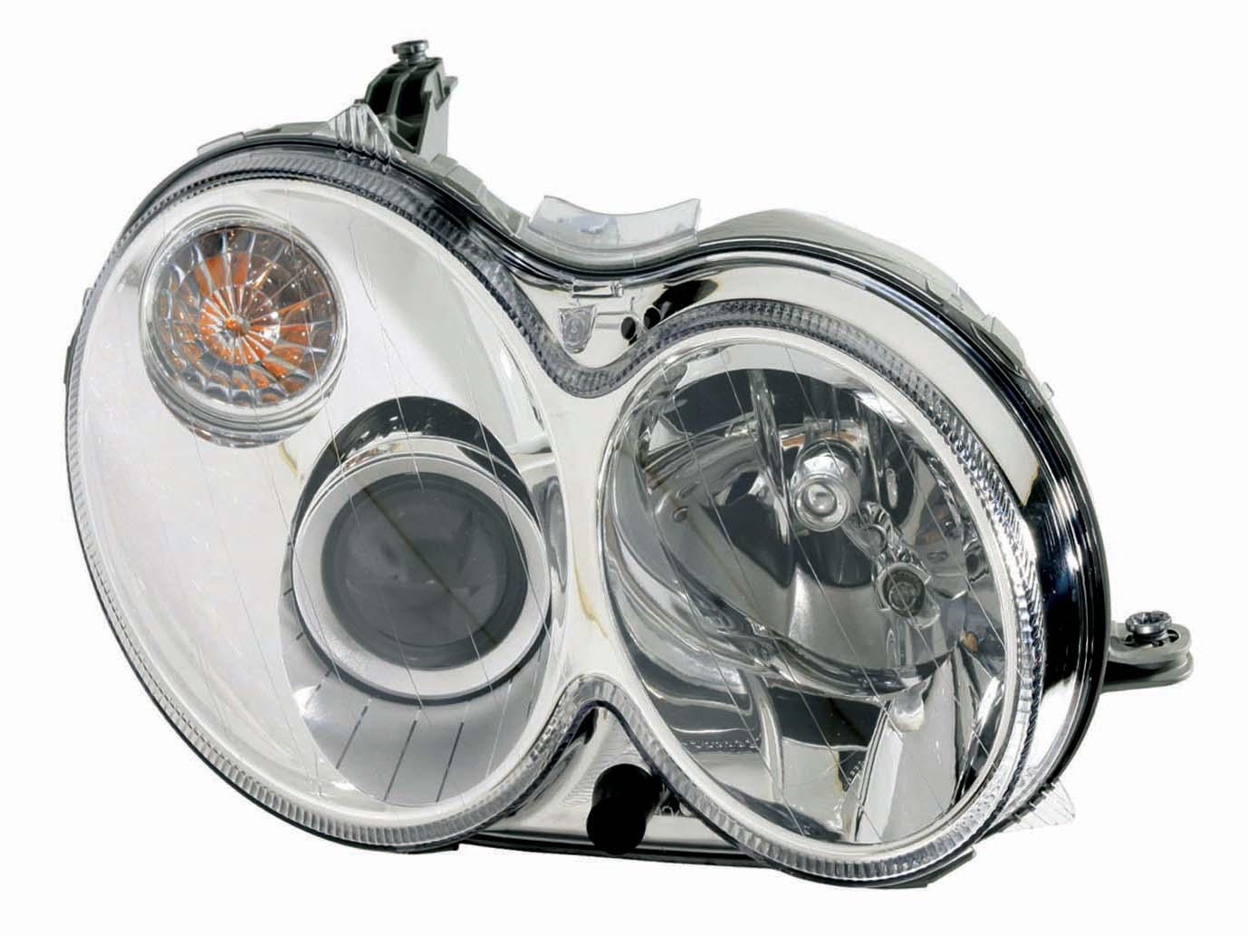 Phare avant côté passager pour Mercedes CLK550 (2007-2009), sans éclairage directionnel, sans ampoule ni module, haute qualité, référence MB2519102