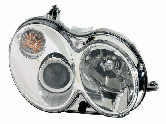 2006-2009 Mercedes Clk350 Head Lamp Passenger Side Without Curve Lighting Without Bulb/Module Clk Models High Quality