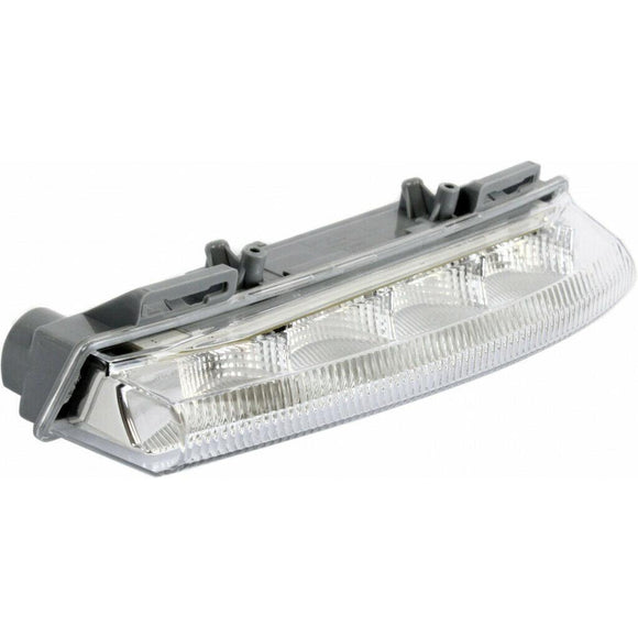 2012-2015 Mercedes C350 Daytime Running Lamp Driver Side With Gray Housing Economy Quality
