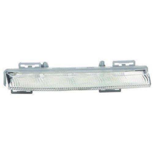 Feu de jour côté passager pour Mercedes C250 (2012-2015), boîtier gris, qualité économique, MB2563105U