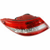 2008-2009 Mercedes C230 Tail Lamp Driver Side Led With Curve Lighting High Quality