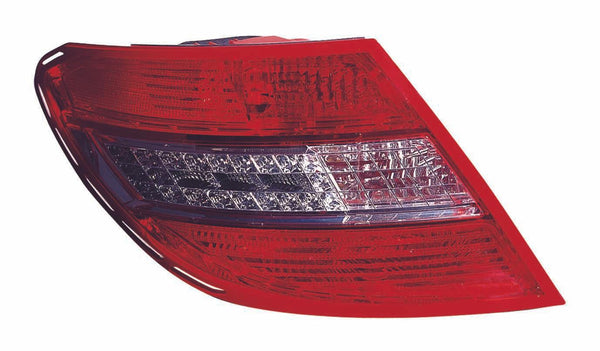 2008-2011 Mercedes C300 Tail Lamp Driver Side Led With Curve Lighting High Quality