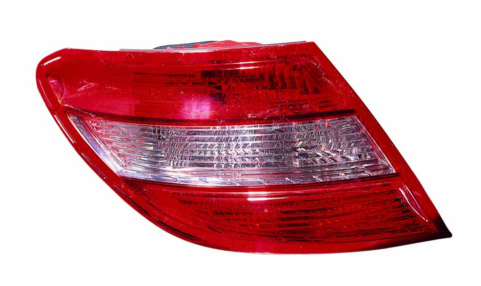 Feu arrière côté conducteur Mercedes C230 2008-2009 sans capuchon de phare HID, MB2800129C - Hunt Parts