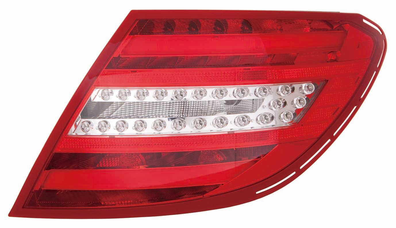 Feu arrière côté conducteur Mercedes C300 2012-2014, type LED, coupé/berline, haute qualité, MB2800135