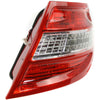 2008-2011 Mercedes C350 Tail Lamp Passenger Side Led With Curve Lighting High Quality