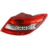 2008-2009 Mercedes C230 Tail Lamp Passenger Side Led With Curve Lighting High Quality