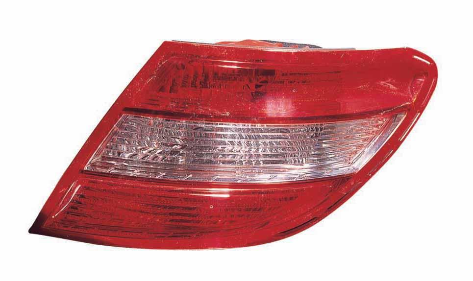 Feu arrière côté passager Mercedes C250 2010-2011 sans phare HID, haute qualité, MB2801129