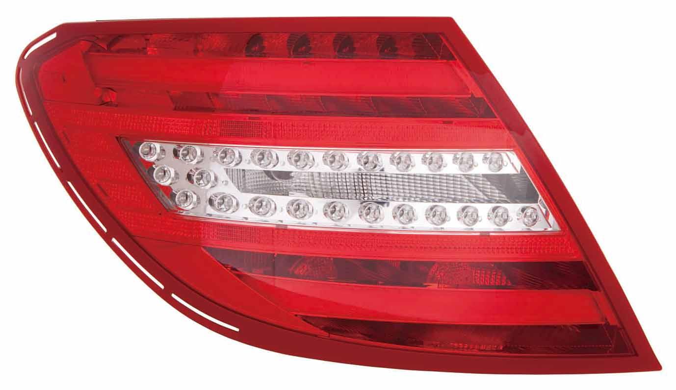 Feu arrière côté passager Mercedes C63 AMG 2012-2015, type LED, coupé/berline, haute qualité, MB2801135