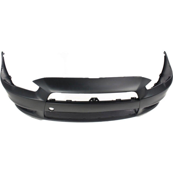 2008-2015 Mitsubishi Lancer Bumper Front Primed With Spoiler Hole (Gts/Se Models) Capa