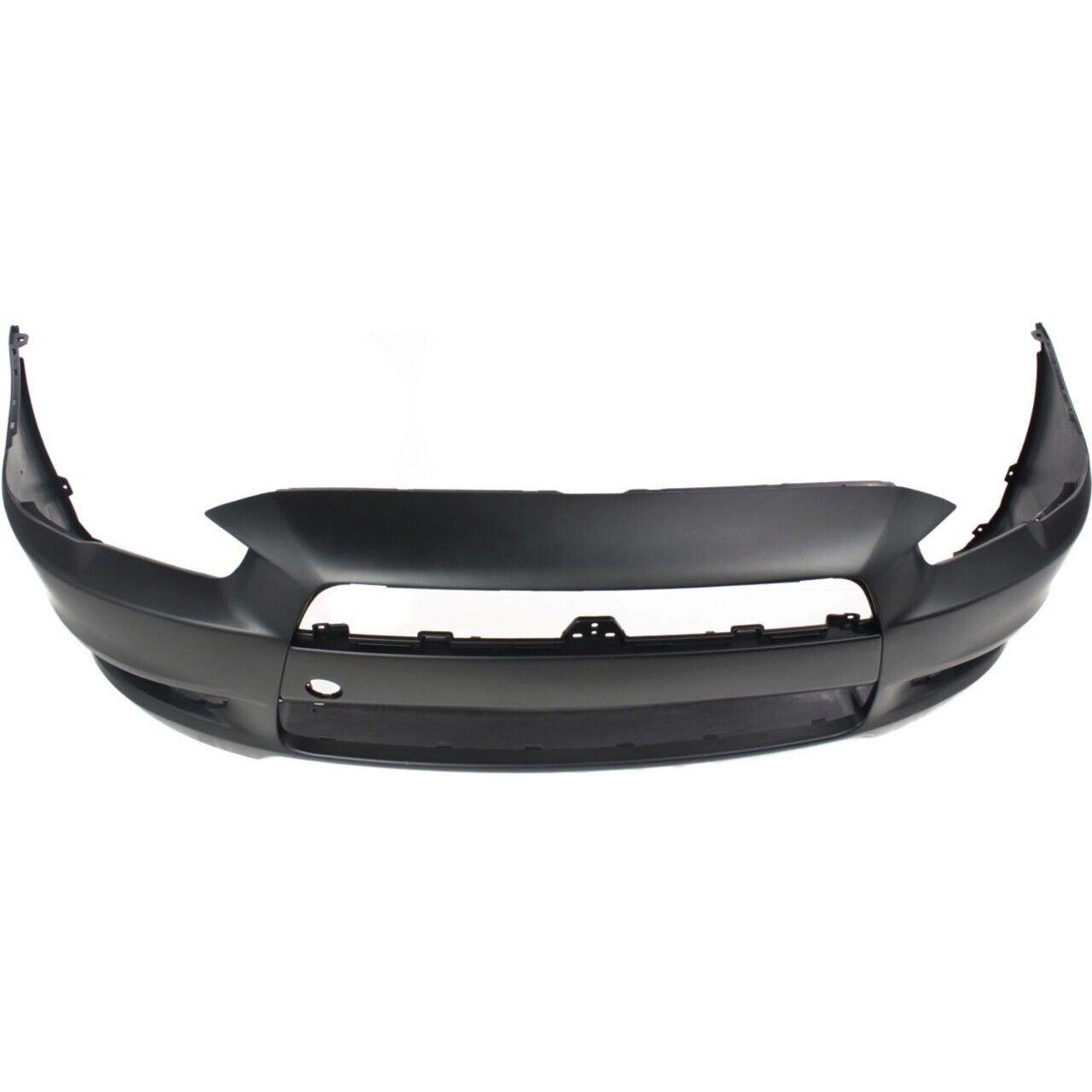 Pare-chocs avant apprêté pour Mitsubishi Lancer Sportback 2009-2014 avec emplacement pour aileron (modèles GTS/SE), référence MI1000319C