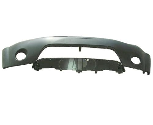 2007-2009 Mitsubishi Outlander Bumper Front Primed With Fog Lamp Hole Capa