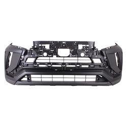 Pare-chocs avant Mitsubishi Eclipse 2018-2020 apprêté, modèle ES/LE, sans trous pour la garniture inférieure centrale, MI1000347