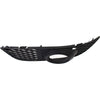 2009-2014 Mitsubishi Lancer Sportback Fog Lamp Cover Front Driver Side Matte-Black With Fog Lamp Hole (Bezel)