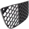 2009-2014 Mitsubishi Lancer Sportback Fog Lamp Cover Front Driver Side Matte-Black Without Fog Lamp Hole