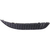 2009-2014 Mitsubishi Lancer Sportback Fog Lamp Cover Front Passenger Side Matte-Black Without Fog Lamp Hole