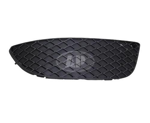 2009-2014 Mitsubishi Lancer Sportback Fog Lamp Cover Front Passenger Side Matte-Black Without Fog Lamp Hole